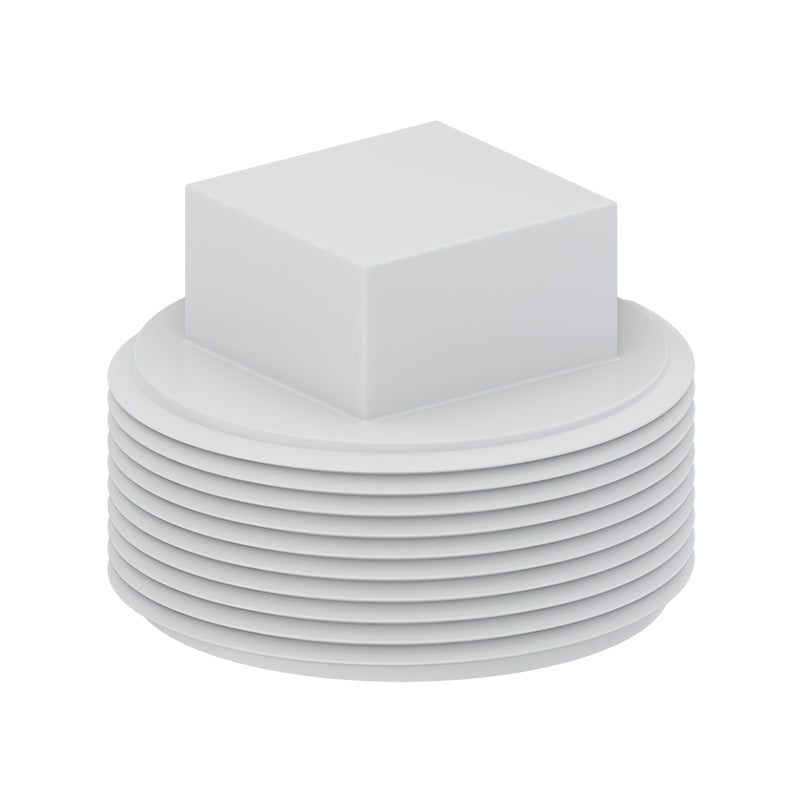 1-1/2" Cleanout Plug MPT PVC DWV