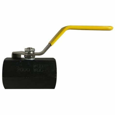 SMP 2000# WOG Carbon Steel 1PC Threaded Ball Valve