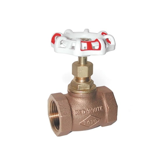 Red-White 210 Bronze Threaded Globe Valve – 3/8"–2-1/2"