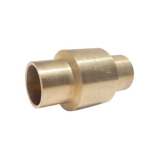 Red-White 233AB Lead Free Brass In-Line Check Valve – Sweat/Solder – 1/2"–3"