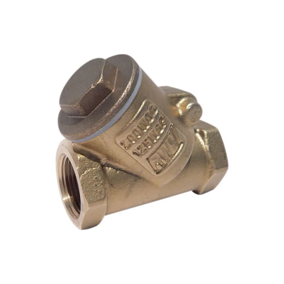 Red-White 236AB DZR Lead Free Brass Threaded Ends Swing Check Valve – 1/2"–2"