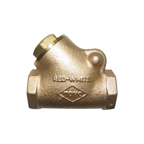 Red-White 238 Bronze Threaded Ends Swing Check Valve – 3/8"–3"