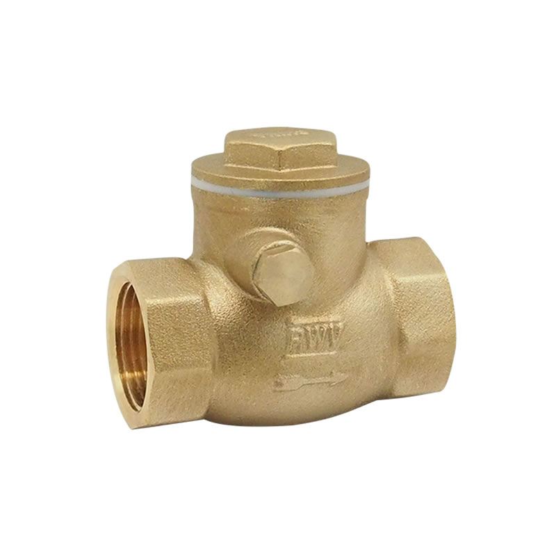 Red-White 246F Brass Swing Check Valve – Threaded FNPT x FNPT – 1/2"–4"