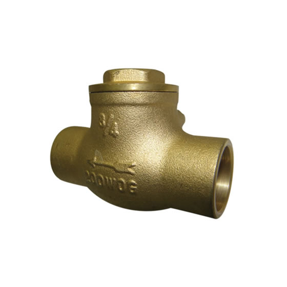 Red-White 247AB Lead Free Brass Swing Check Valve – Sweat/Solder – 1/2"–4"