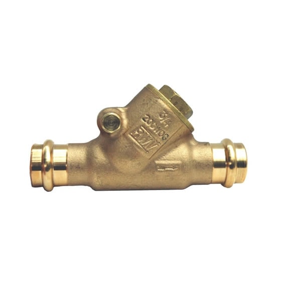 Red-White 250 EzPress® Bronze Swing Check Valve – 1/2"–2"