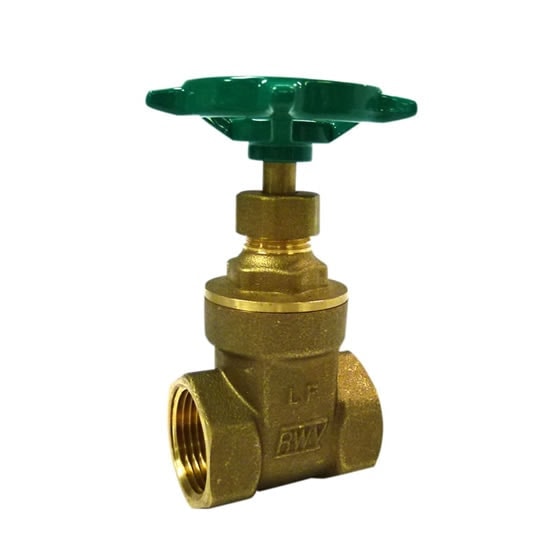 Red-White 267AB Lead Free Threaded Gate Valve – 1/2"–2"