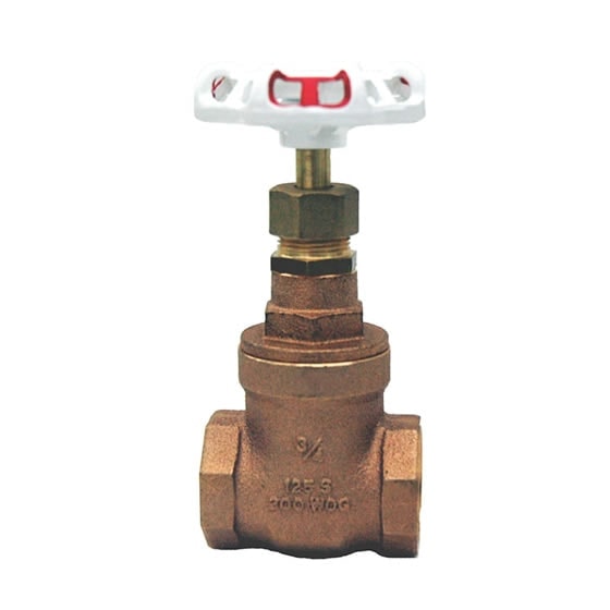 Red-White 280 BronzeThreaded Gate Valve – 1/4"–2-1/2"