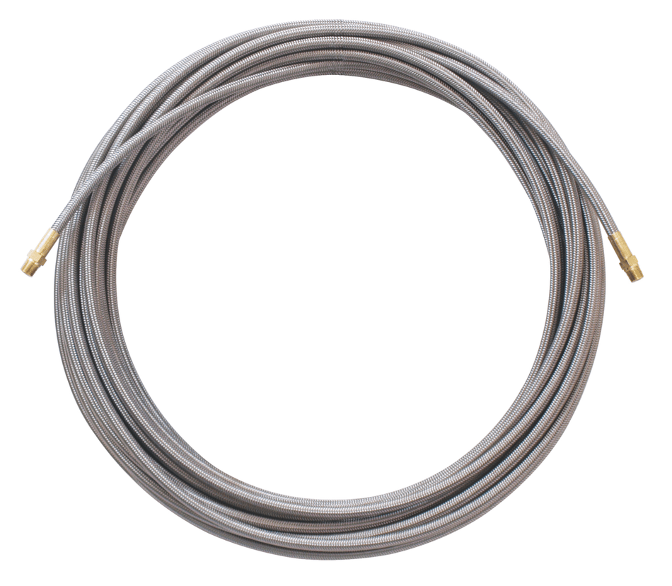 General Wire 175970 - Water Jetter 30′ x 3/16″ ID Stainless Steel Braid Hose