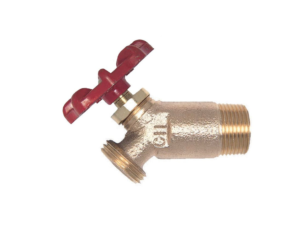 Apollo 31-600 Brass Boiler Drain Valve – 1-3/4" Stem – FNPT