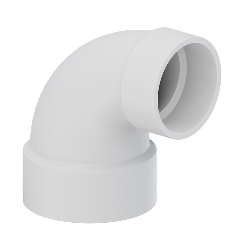 3"X4" CLOSET 90° Street Bend REDUCING HXS PVC DWV