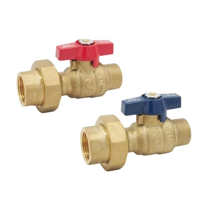 Red-White 3300AB Lead Free Brass Solder Water Heater Isolation Valve Kit – Threaded FNPT x FNPT
