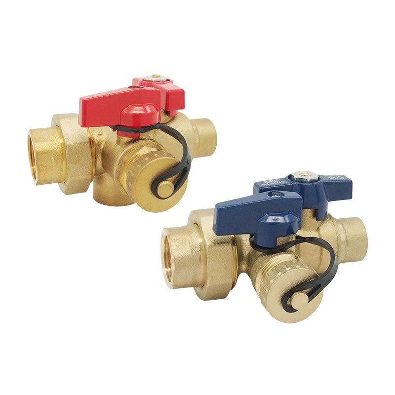 Red-White 3400SAB Lead Free Brass Solder Tankless Water Heater Valve Kit – Threaded FNPT x FNPT