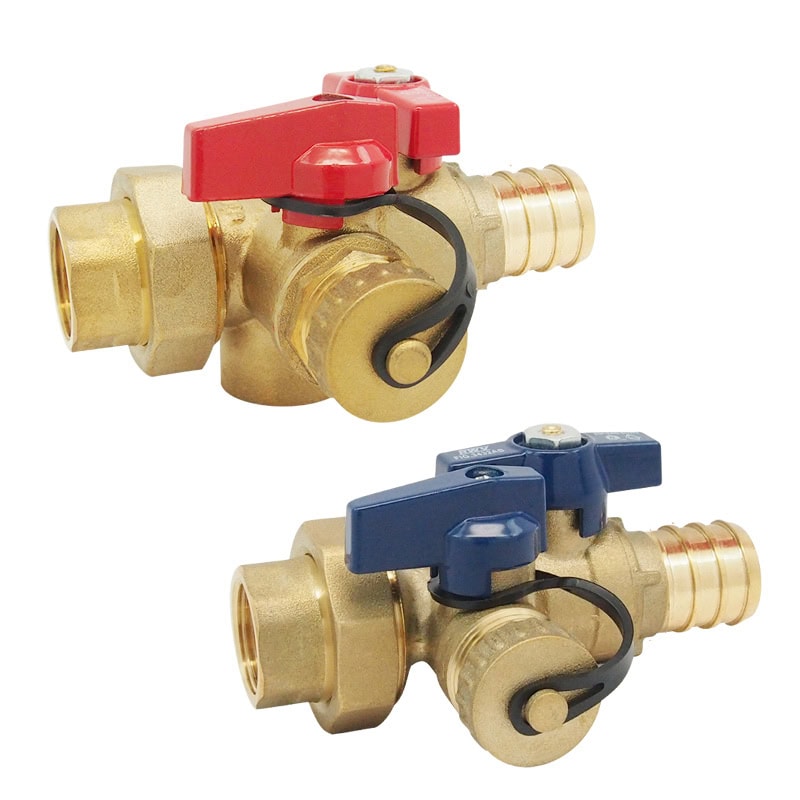 Red-White 3460RAB Lead Free Brass PEX (F1807) Tankless Water Heater Valve Kit – Threaded FNPT