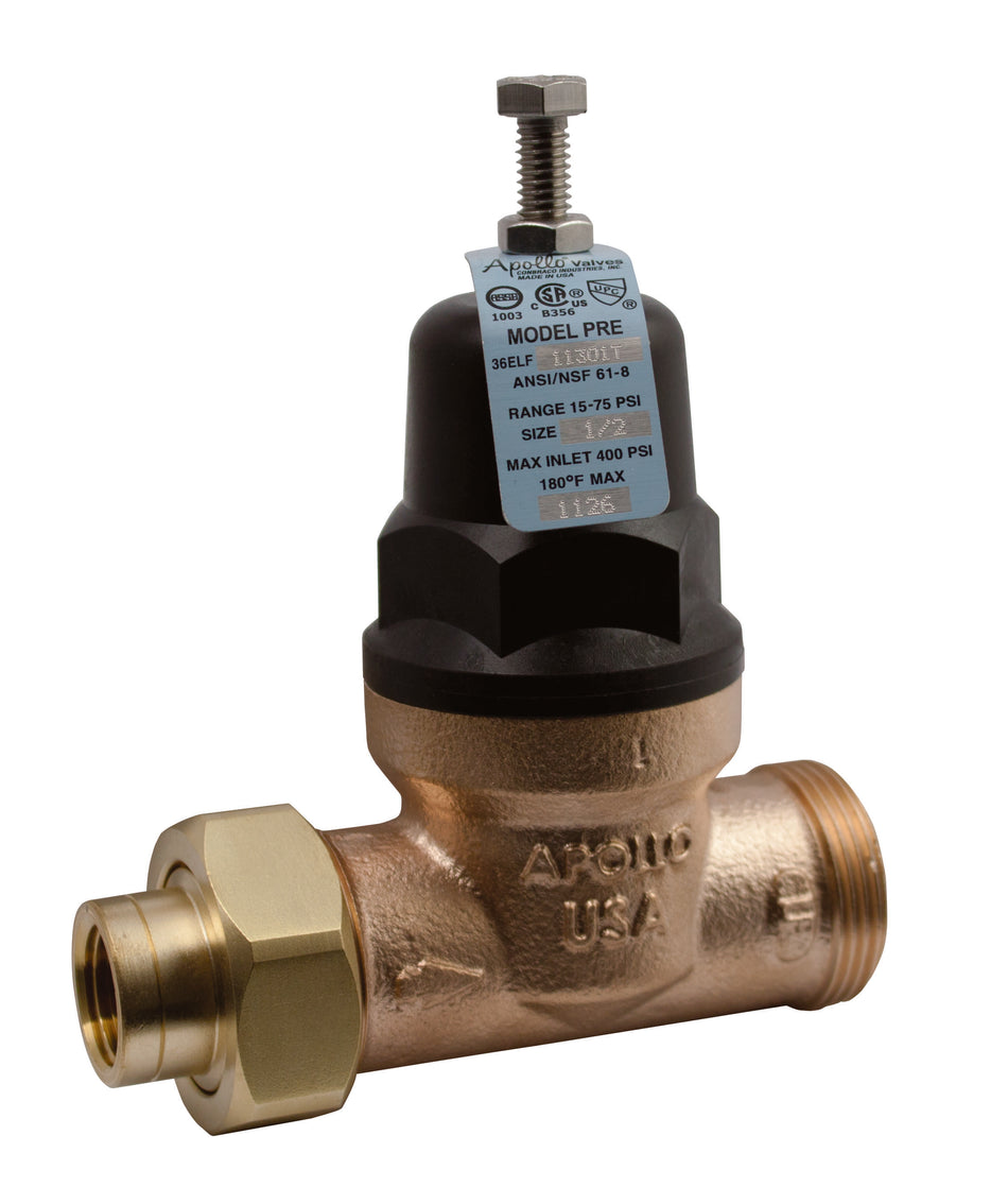 Apollo 36ELF Lead-Free Direct Acting PRV – PEX & Extended Connections – ASSE 1003 – NSF 61/372