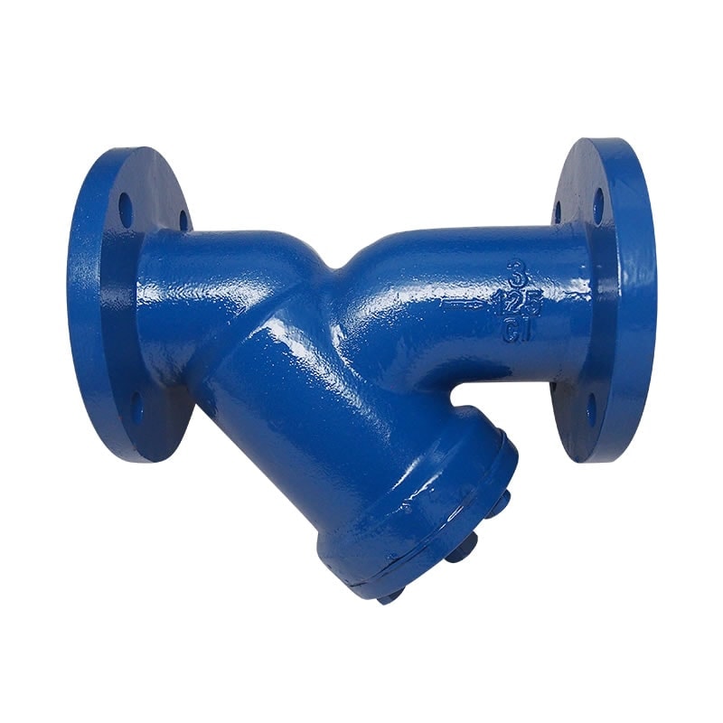 Red-White 381 Iron Flanged Wye Strainer – 2"–12