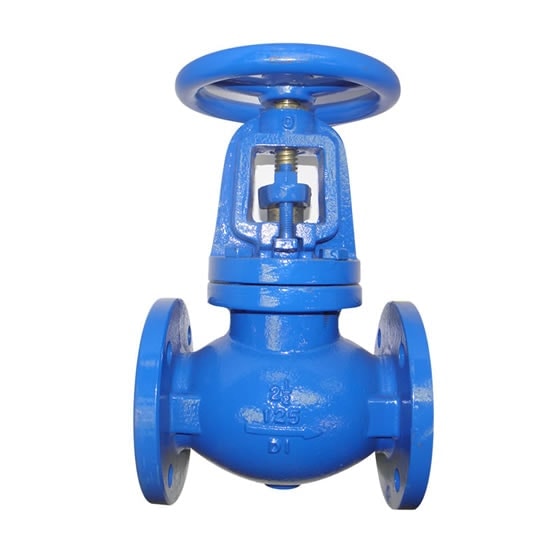 Red-White 400 Cast Iron Flanged Globe Valve (2”-12”) – 2"–12