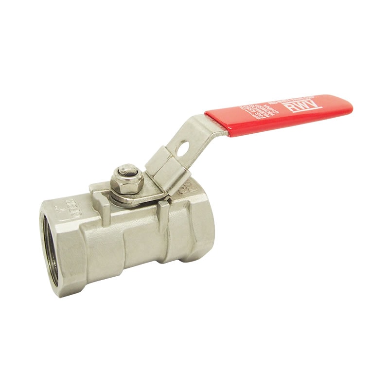 Red-White 4550 Stainless Steel Ball Valve – 1/4"–2"