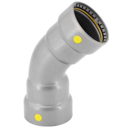 Legend 45° CSG Lrg. Press Elbow