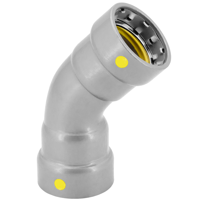 Legend LegendPressCSG 45° Elbow