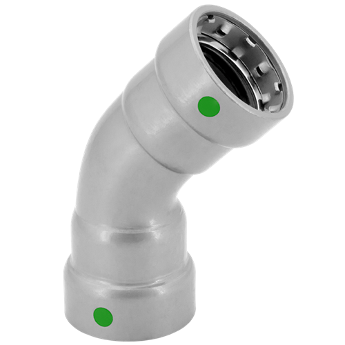 Carbon Steel Press 45° Elbow – LegendPress CSW Press Fitting