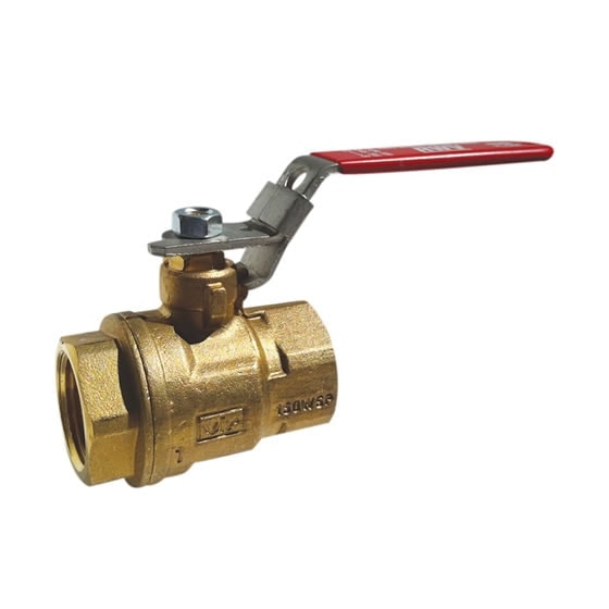 Red-White 5042 Auto Drain Brass Ball Valve (1/2”-2”) – 1/2"–2"