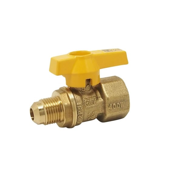 Red-White 5210 Brass CSA Gas Ball Valve – 1/2"
