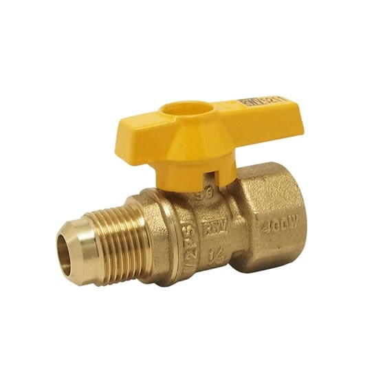 Red-White 5211 Brass CSA Gas Ball Valve – 1/2"