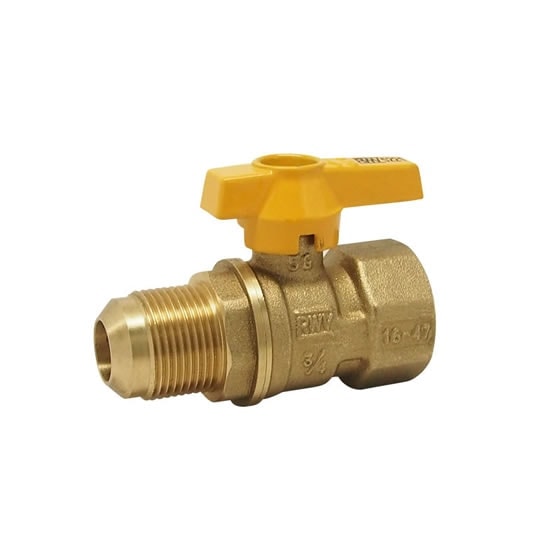 Red-White 5221 Brass CSA Gas Ball Valve – 3/4"