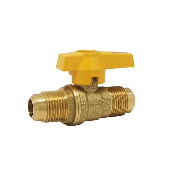 Red-White 5231 Brass CSA Gas Ball Valve – 3/8"–5/8"