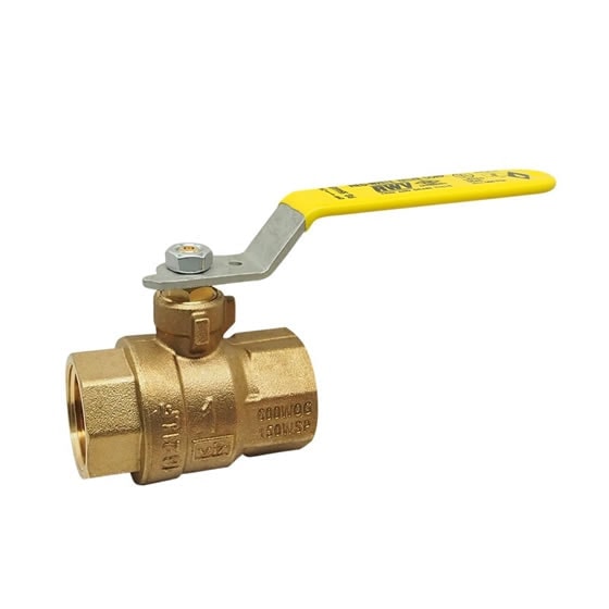 Red-White 5544AB Lead Free Brass Full Port Ball Valve – Threaded FNPT x FNPT – 1/4"–4"