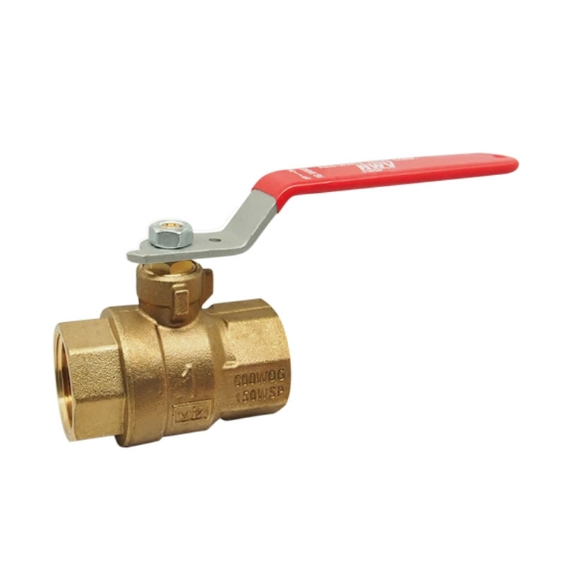 Red-White 5544ABS Lead-Free Ball IPS With Ss316 Tr – Threaded FNPT x FNPT – 1/2"–2"