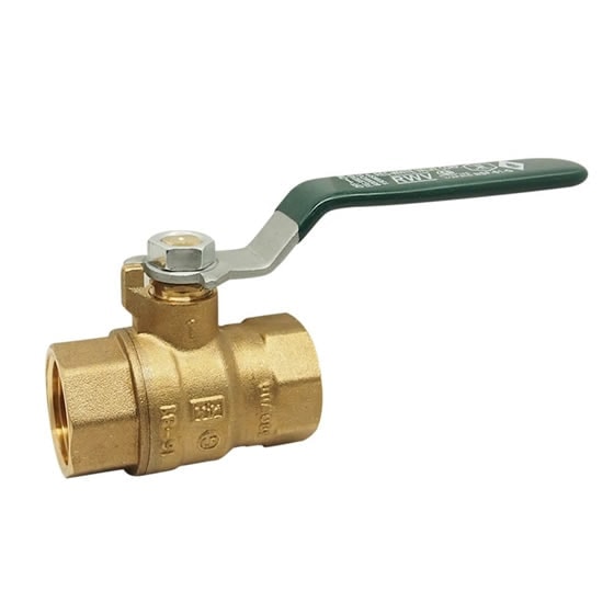 Red-White 5592AB Lead Free Brass Full Port Ball Valve – Threaded FNPT x FNPT – 1/4"–4"