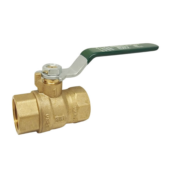 Red-White 5592F Brass Full Port Ball Valve – Threaded FNPT x FNPT – 1/4"–3"