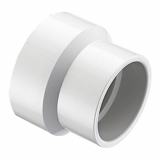 3" X 2" Pipe Increaser Reducer PVC DWV