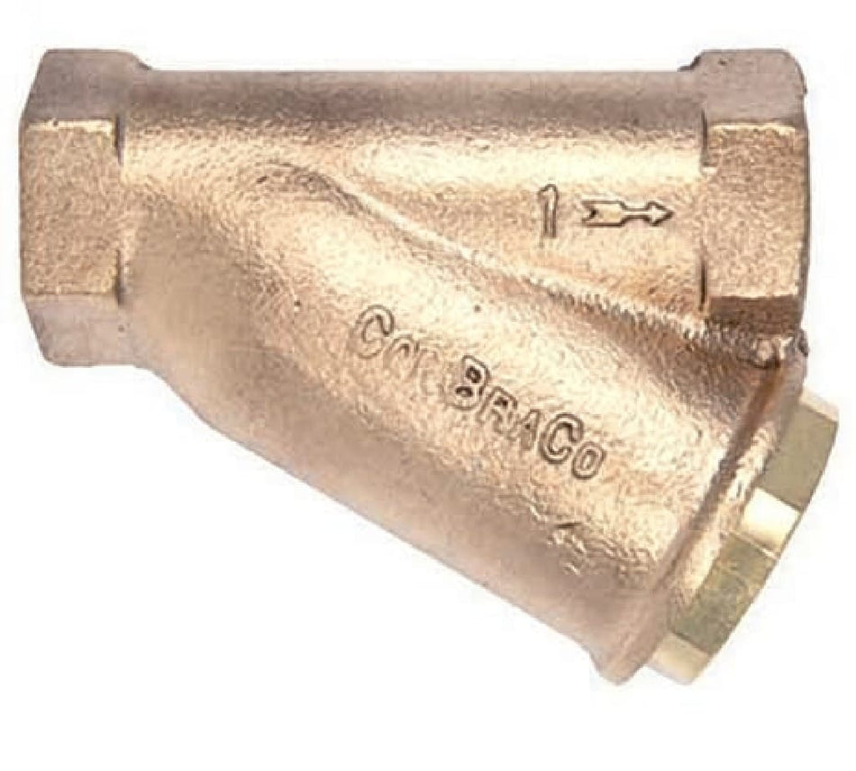 Apollo 59 Series Bronze Wye Strainer – Solder – Multiple Mesh & Cap Configs – Made in USA