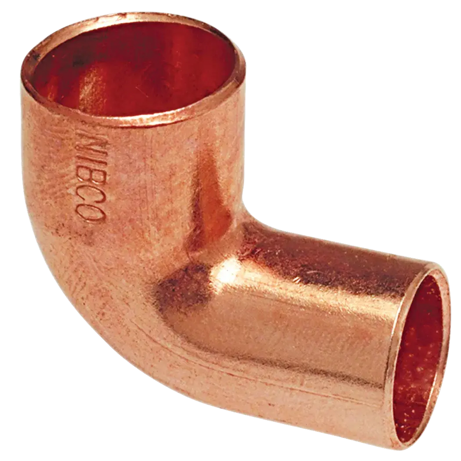 Nibco 607-2 Copper 90° Street Elbow – FTG x Sweat