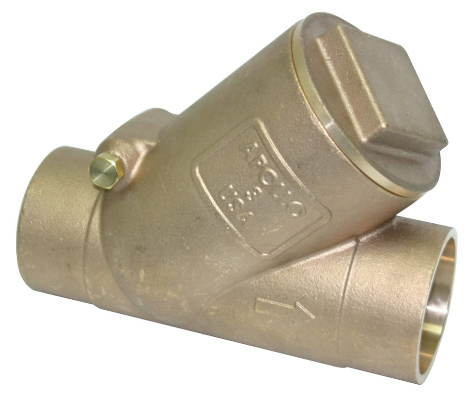 Apollo 61Y-090 Bronze Y-Pattern Swing Check Valve – Solder – Made in USA