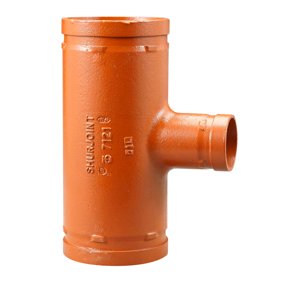VSH Shurjoint Ductile Iron Reducing Tee