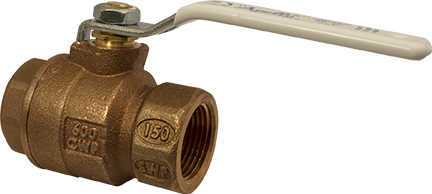 Apollo 77C-100 Series 2-Piece Full Port Lead-Free Bronze Ball Valve