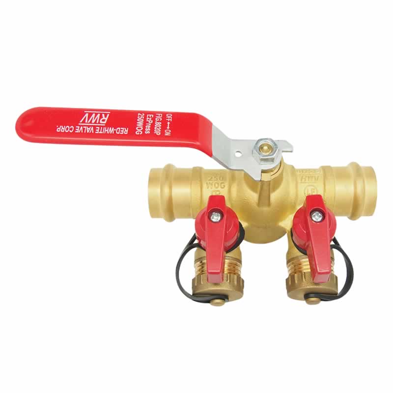 Red-White 8020P Purge & Fill Valve – EzPress – 3/4"–1-1/2"