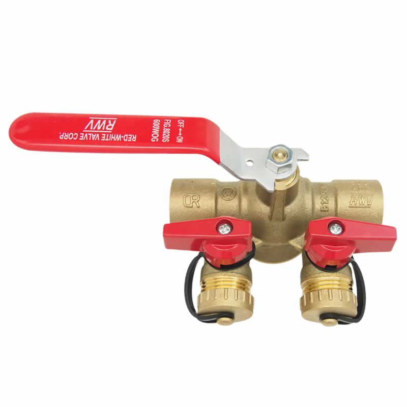 Red-White 8020S Purge & Fill Valve – EzPress – 3/4"–1-1/2"