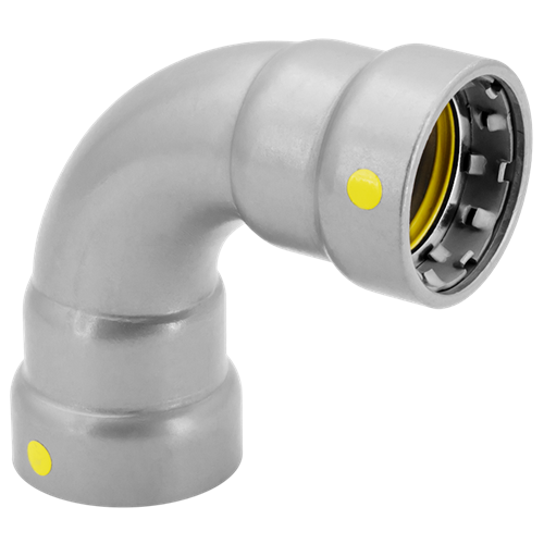 Carbon Steel Press 90° Elbow – LegendPress CSG Gas & Air Fitting