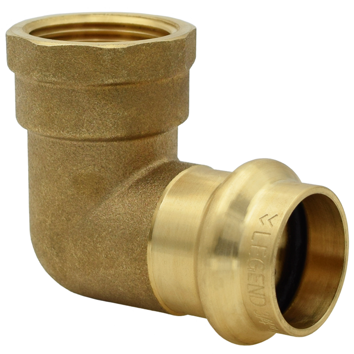Legend 90° NL Press x FNPT Elbow