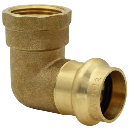 Legend 90° NL Press x FNPT Elbow