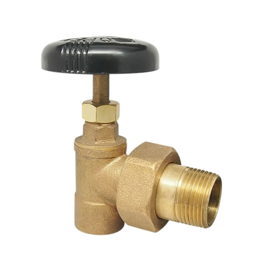 Red-White 9105F Brass Steam Radiator Valve – 1/2"–3/4"