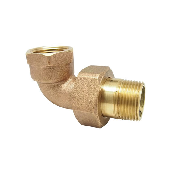 Red-White 9150 Bronze Radiator Union Elbow – 1-1/4"