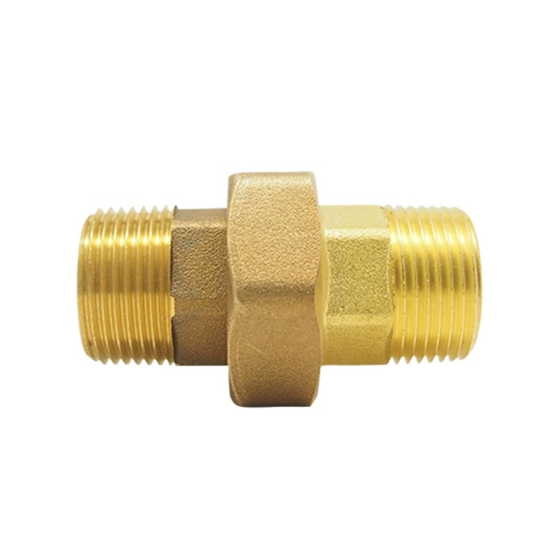 Red-White 92MU DZR Brass Union – Threaded MNPT