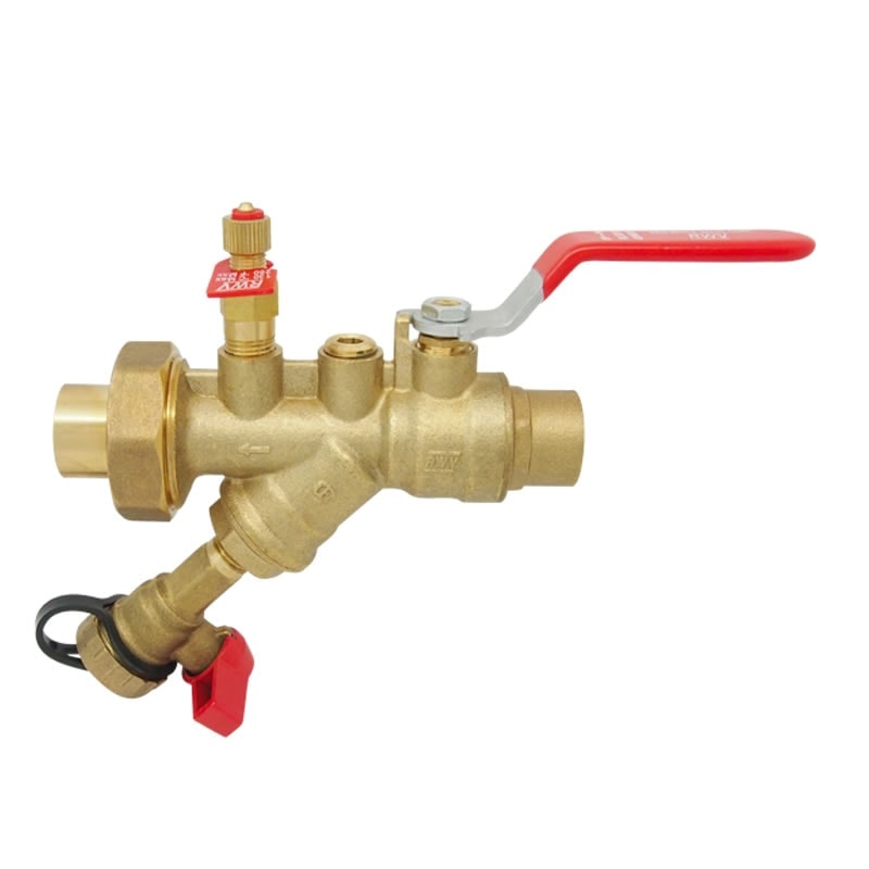 Red-White 92SS Strainer Ball Valve Sxf 1/2