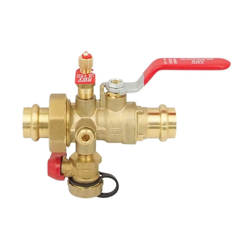 Red-White 92UDP Union Bv With Drain Pxf 1/2 – PEX