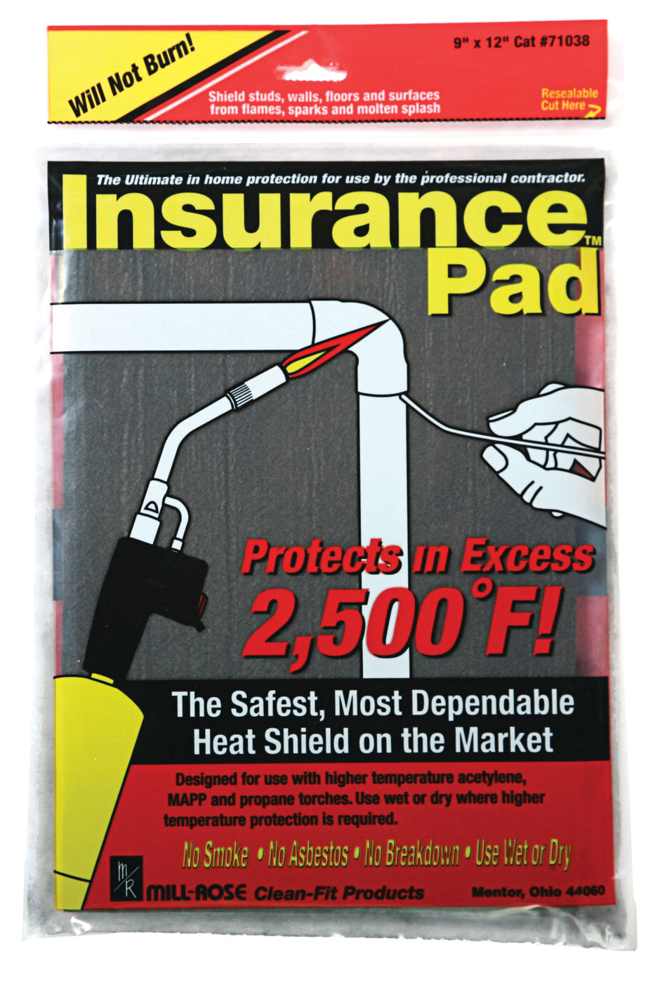 Blue Monster 71036 INSURANCE PAD, 6X9 DISPLAY PKG
